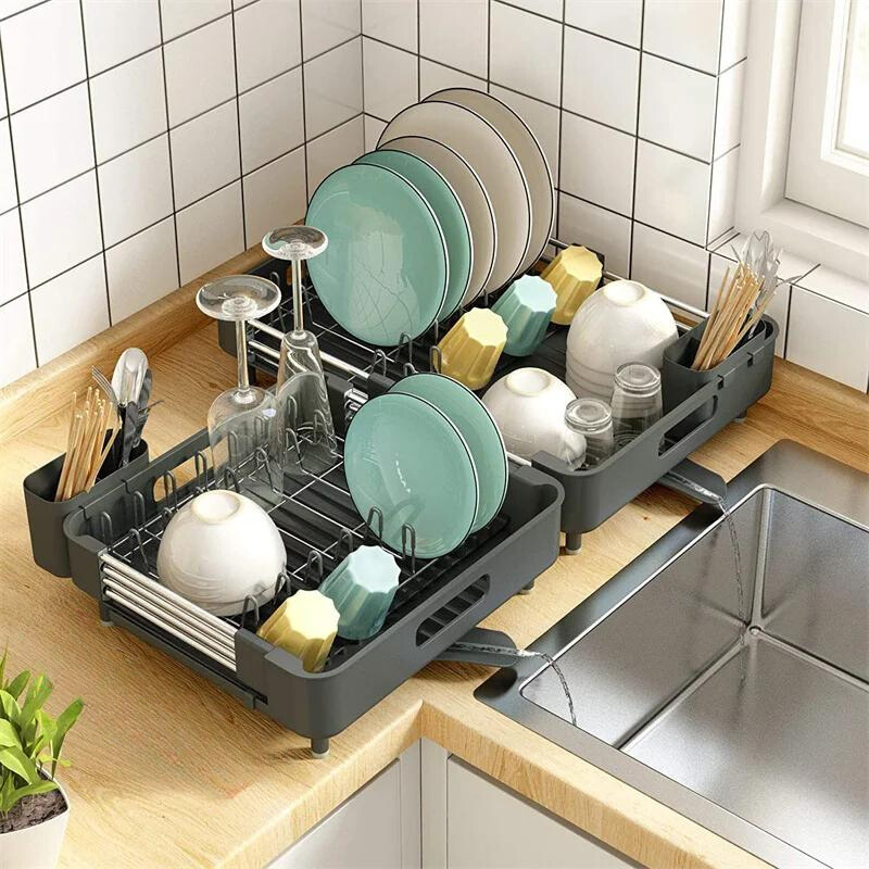 FlexDry Expandable Stainless Steel Dish Dryer